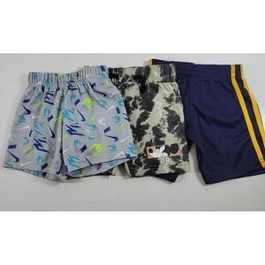 Nike, Disney, Pro Athlete Boys 3-Pair Shorts 2T NEW Toddler Activewear
